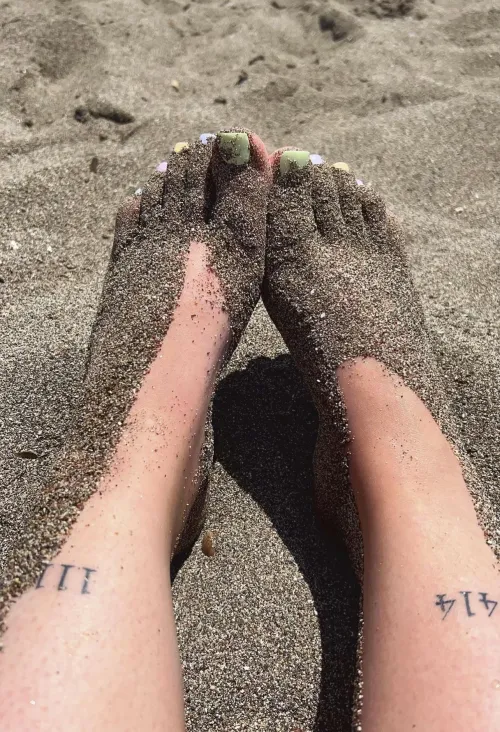 Down and dirty in the sand