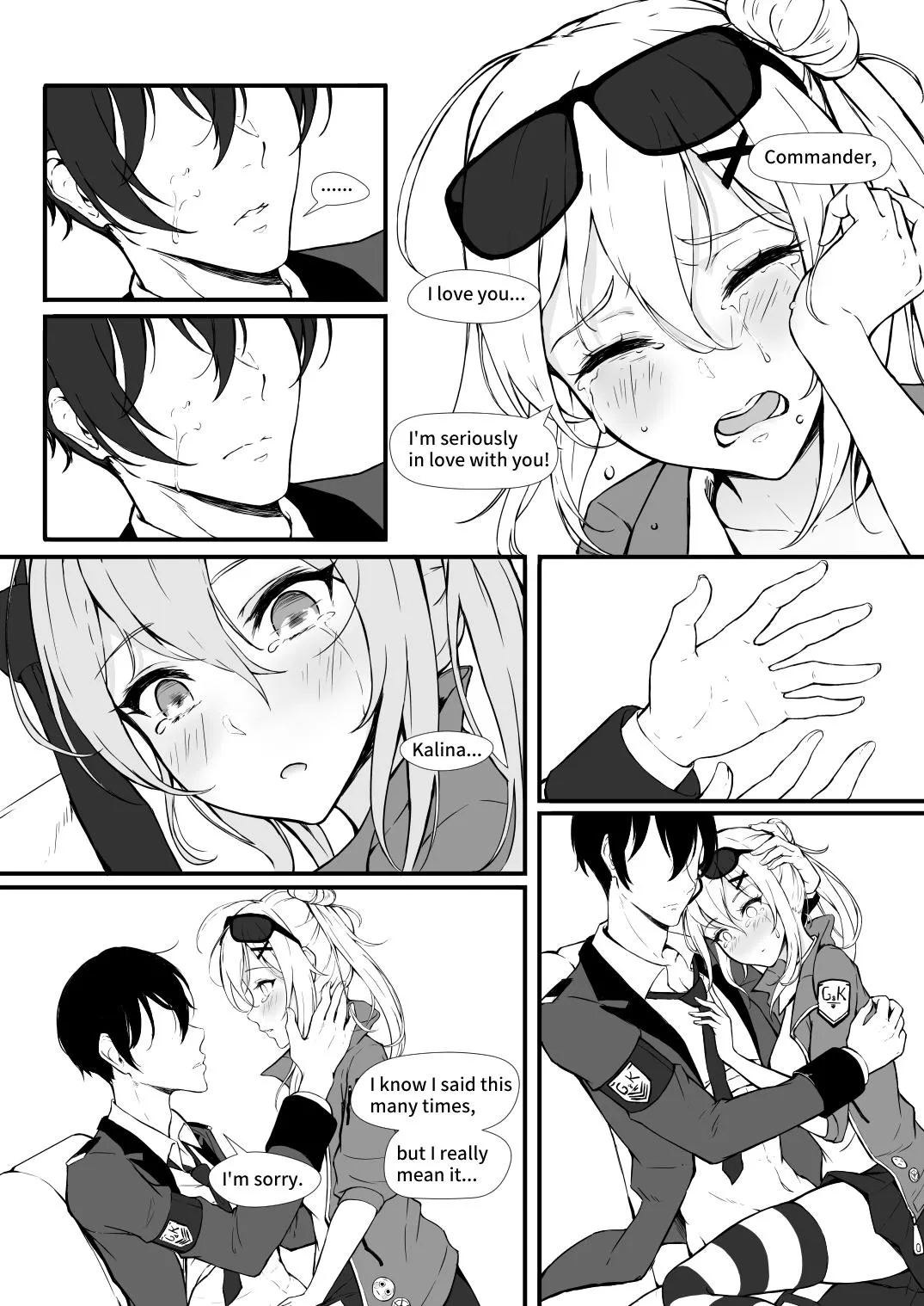 [ElisKalti] How Many Diamonds a Kiss Worth? (Girls' Frontline)