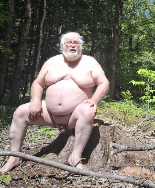 Enjoying nature again.