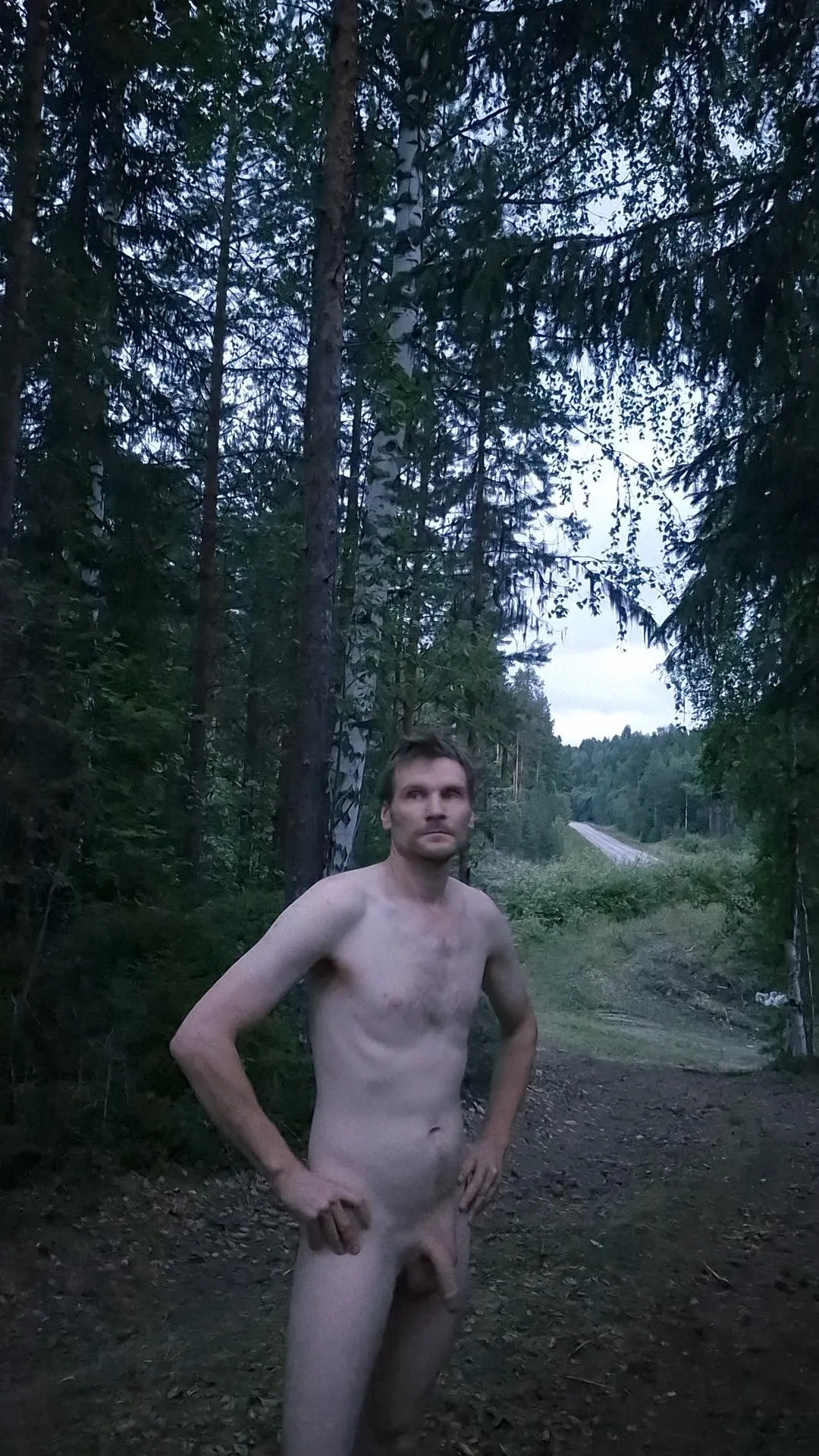 evening walk, it's always nice