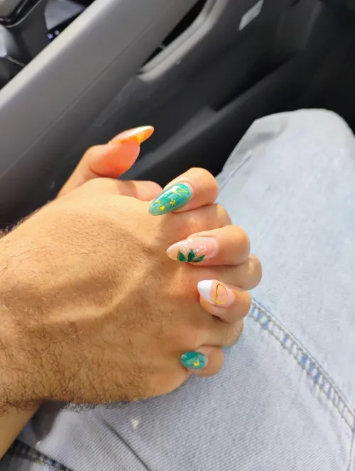 Finally got to fly out and meet my sweet girl