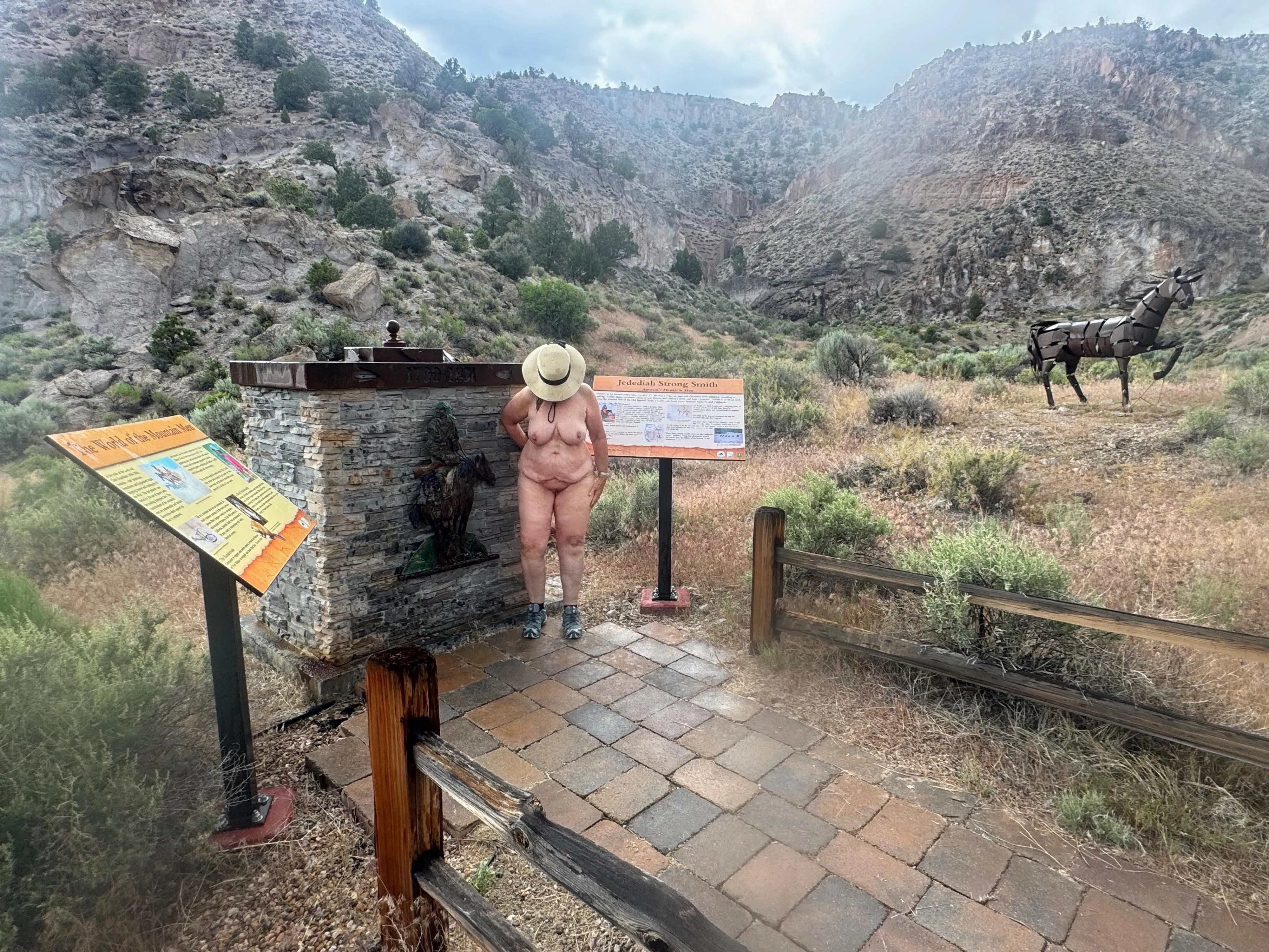 Fremont Indian State Park. Clear creek Canyon