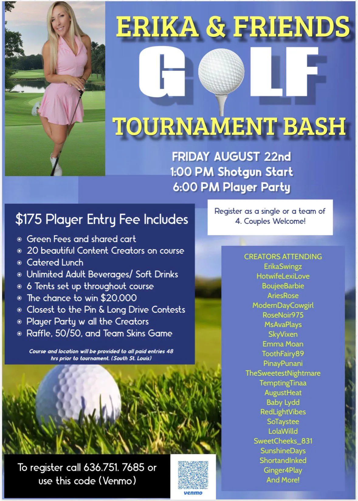 Greater StL area Golf Event/Spicy Meet up! 5 spots left!!!