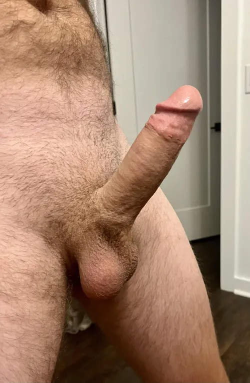 I always feel bigger and harder when I haven’t cum in days
