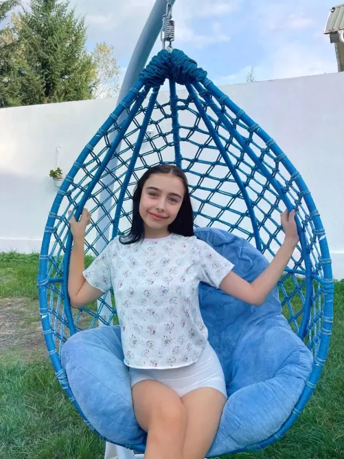 I love resting outside, especially in summer