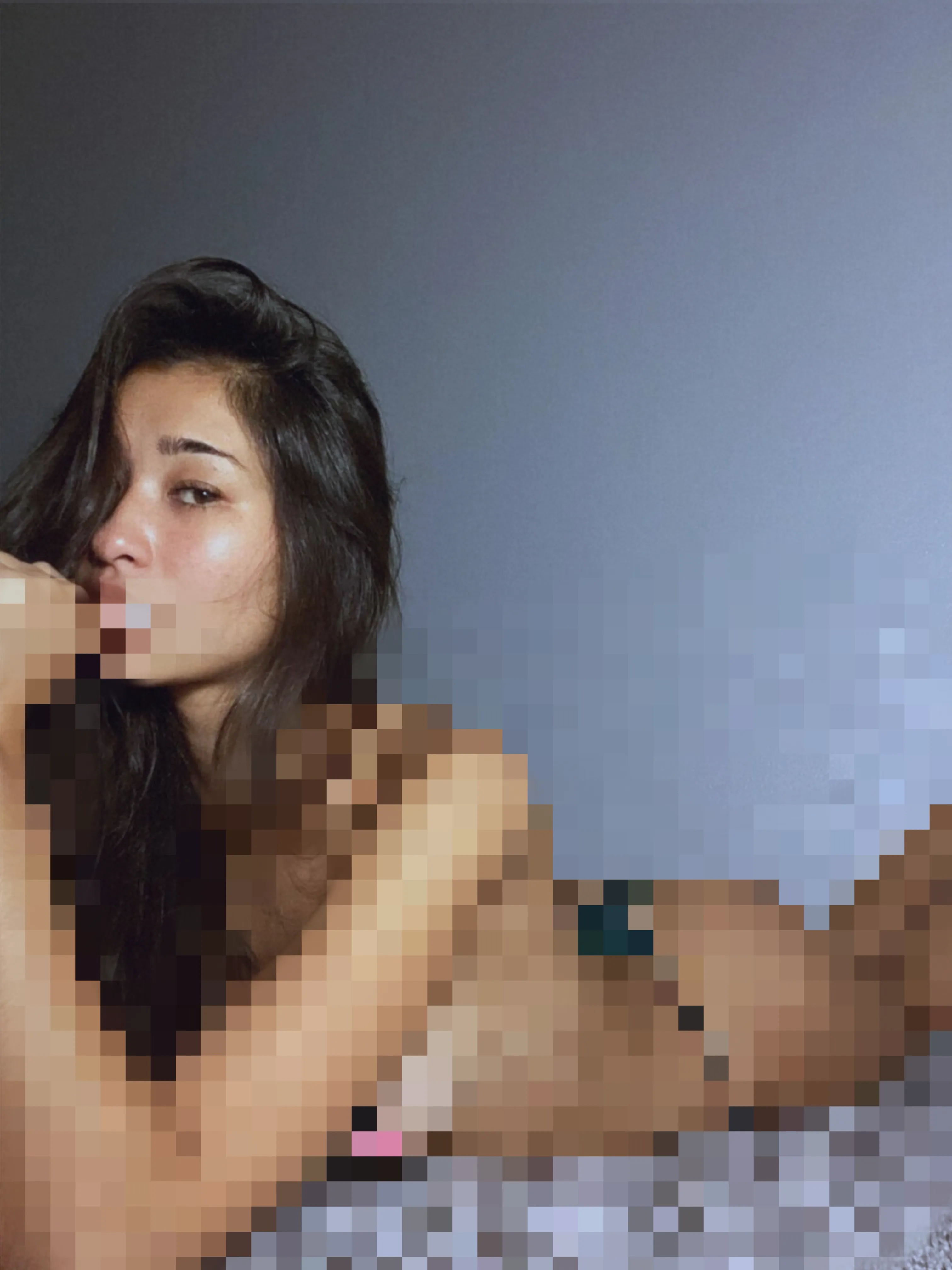 I reject betas so hard, even my smile is pixelated 😌