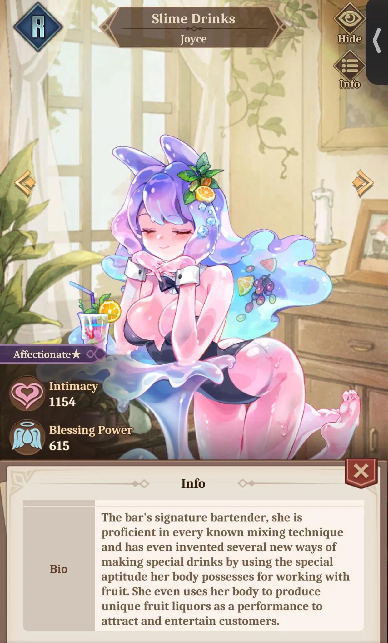 Kind of a follow up about the alcohol slime girl post from earlier