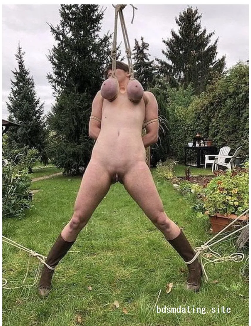 Last night he blindfolded me, spread my legs, tied me tight