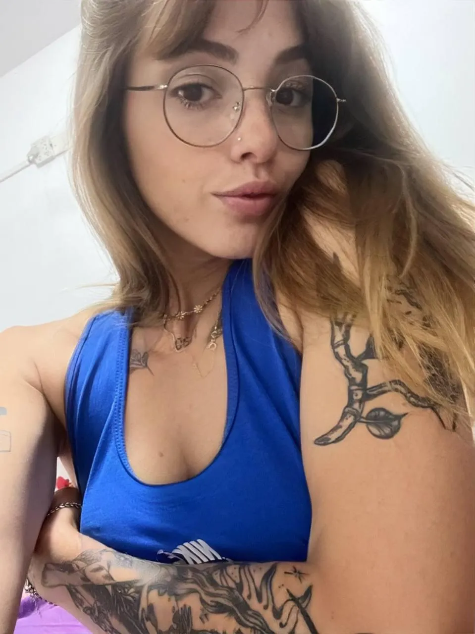 My blonde hair might be light, but my desires are heavy.