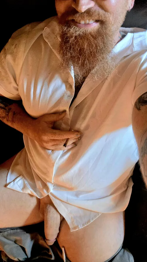 Pantless wake and bake