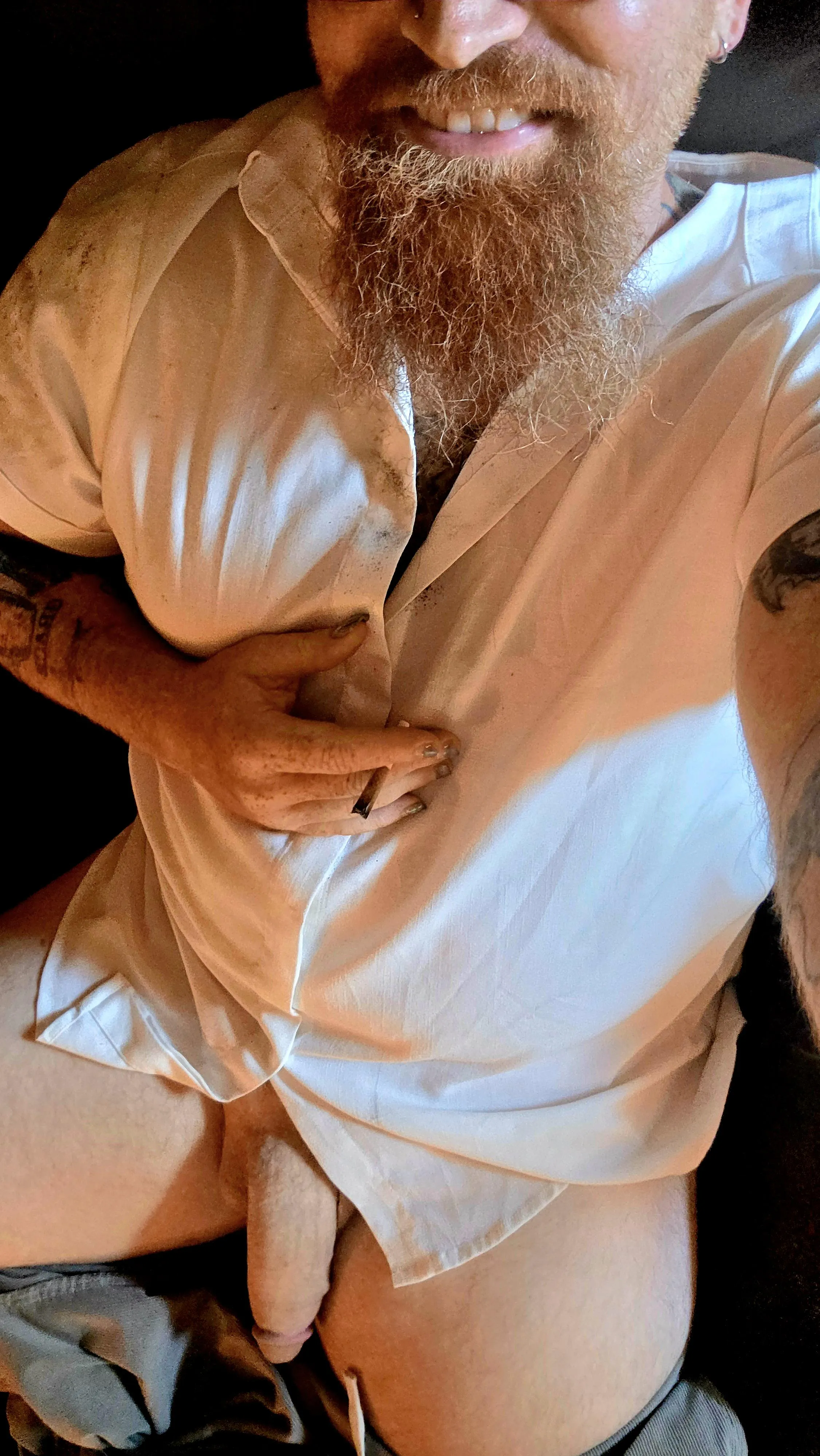 Pantless wake and bake