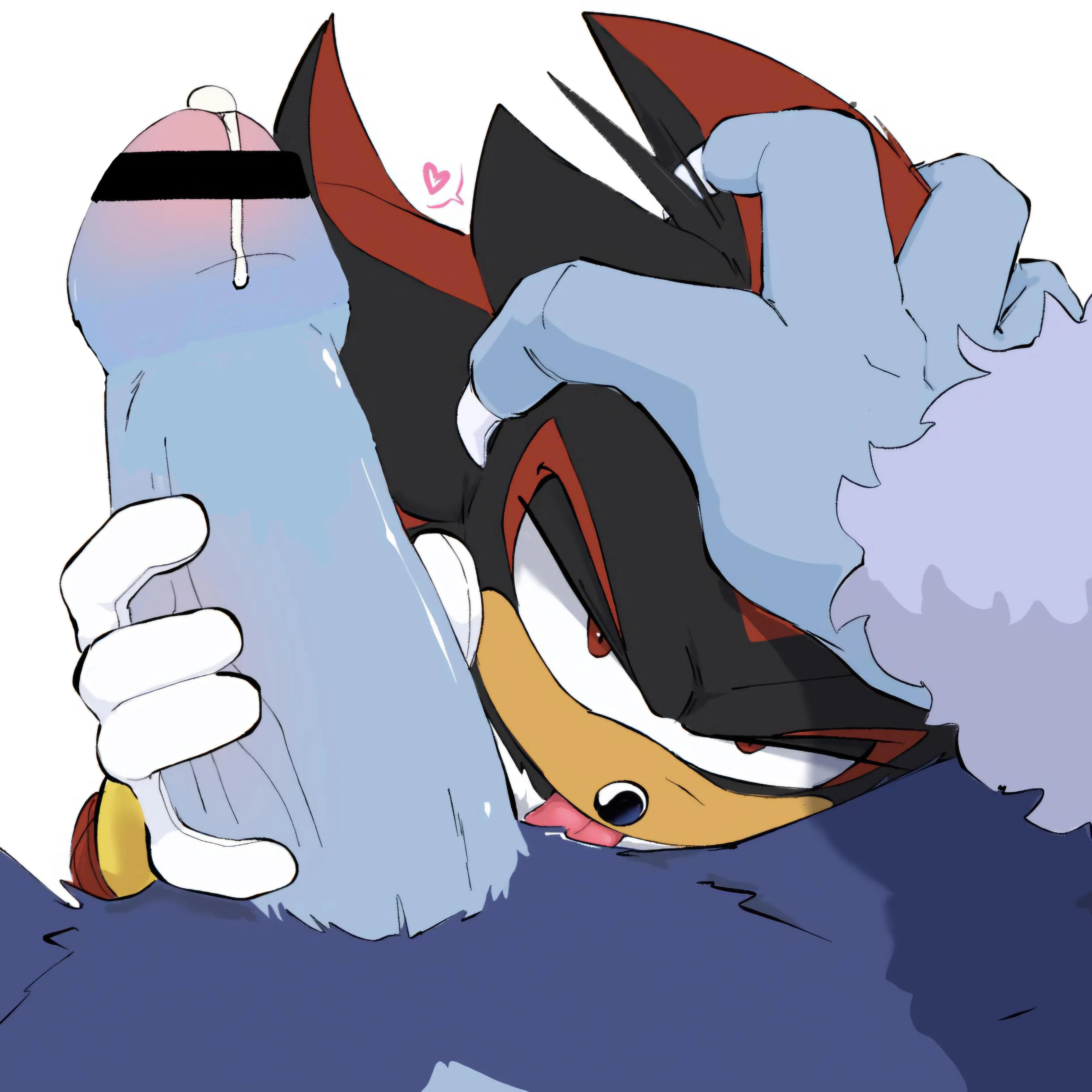 Shadow wants to suck Werehog's Cock - [MM] (no1shadowstan)