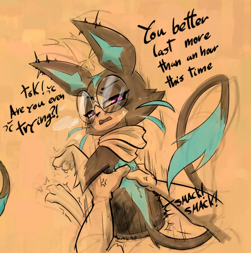 She is not amused by your stamina [soulcentinel]