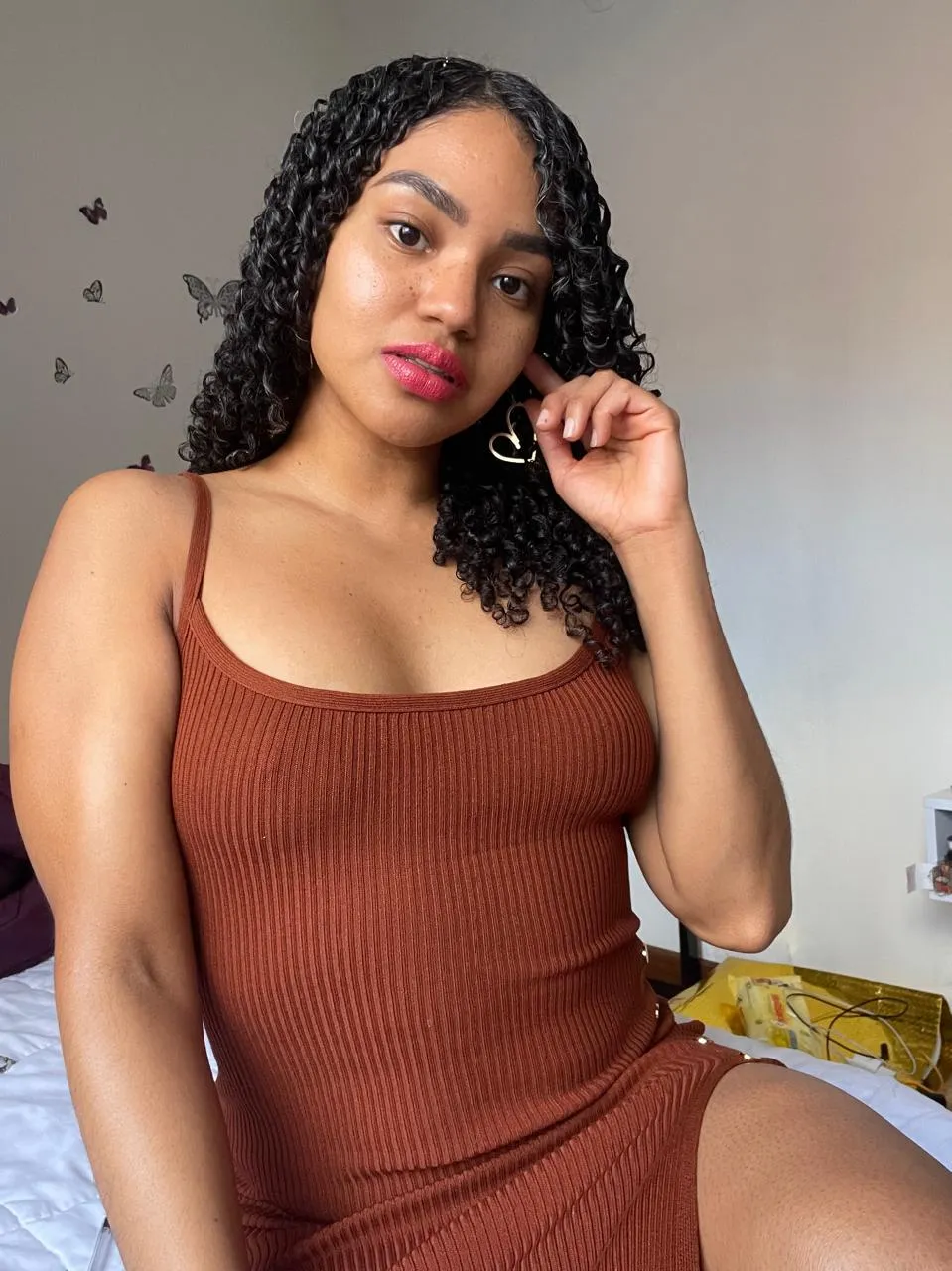 Showing off my sexy summer dress