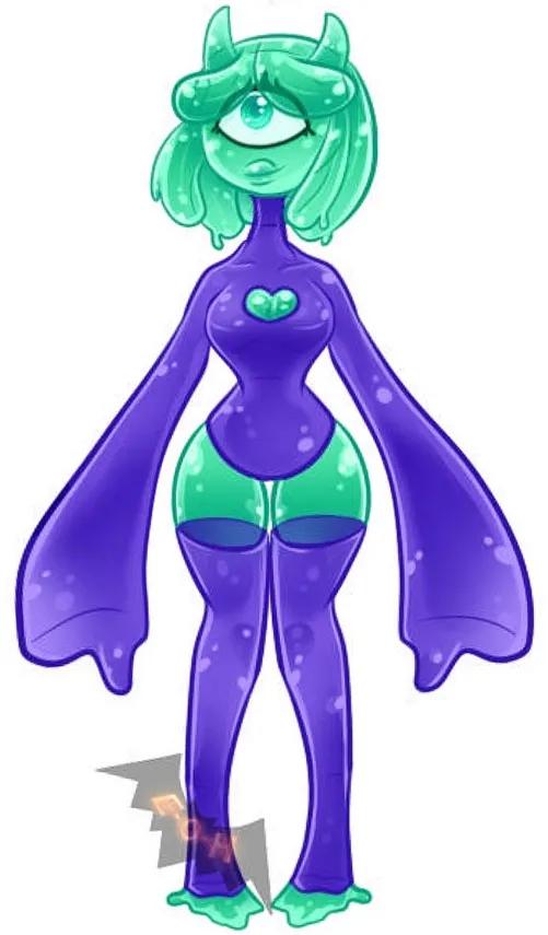 Slime Girl she's kind Wendy Pleakley