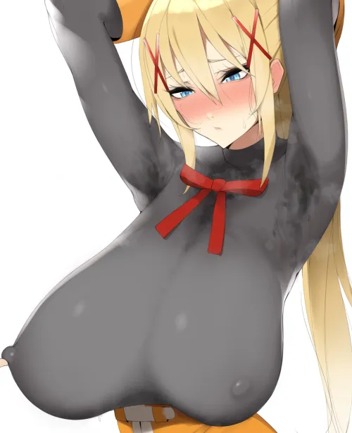 The smell of being worked up in a skin tight bodysuit is heaven on earth (marimo_zz)