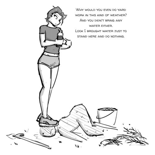 The soil has to be ready by mid September, okay?