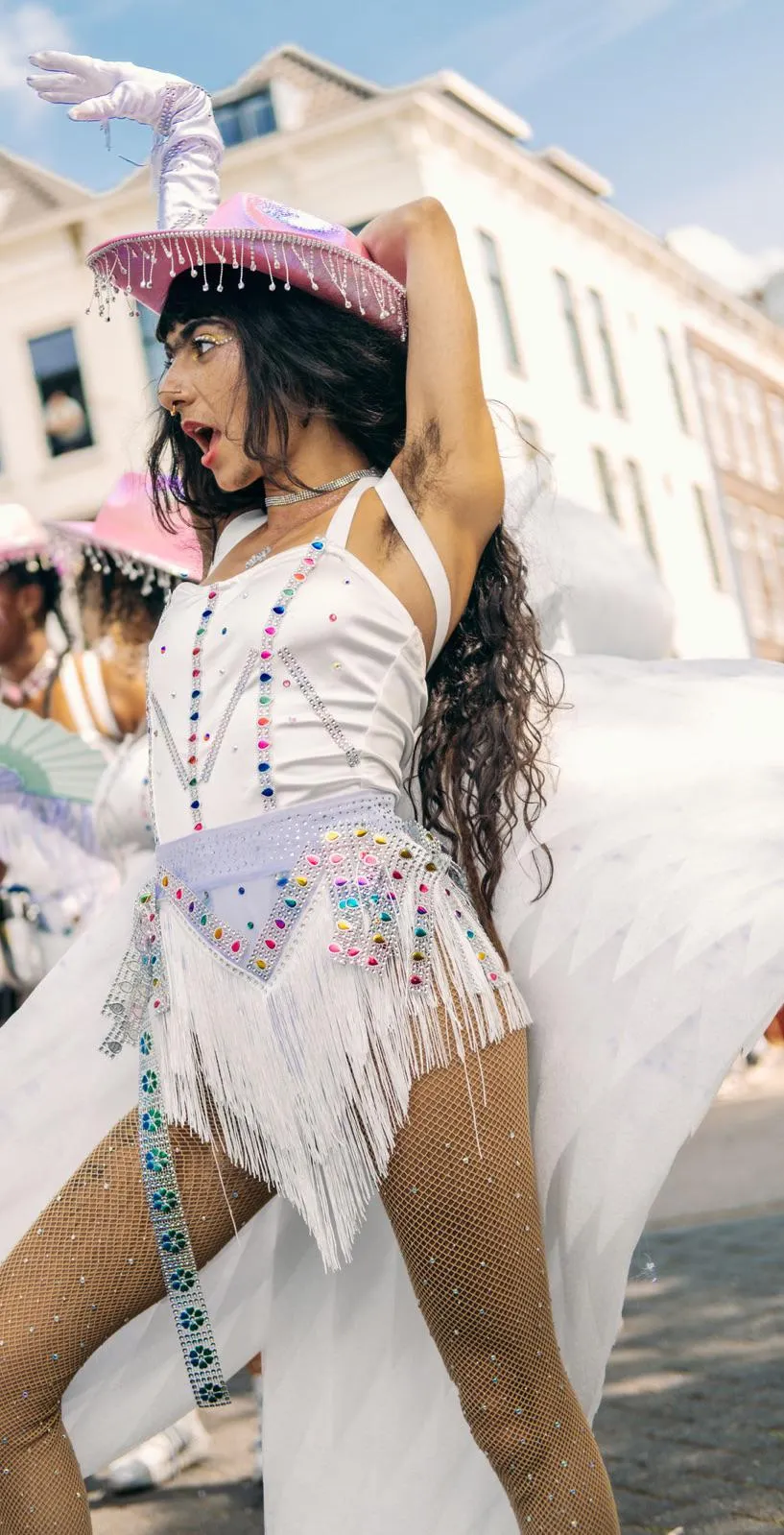 The streets needs hairy girls like me and I will use my armpits armour