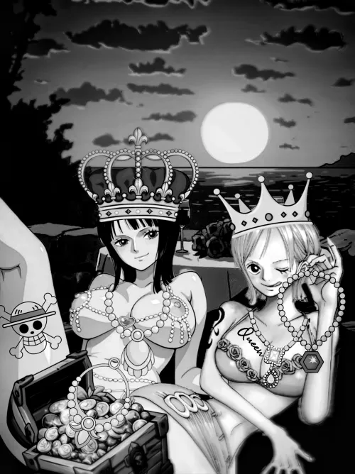 True treasure nami and Robin