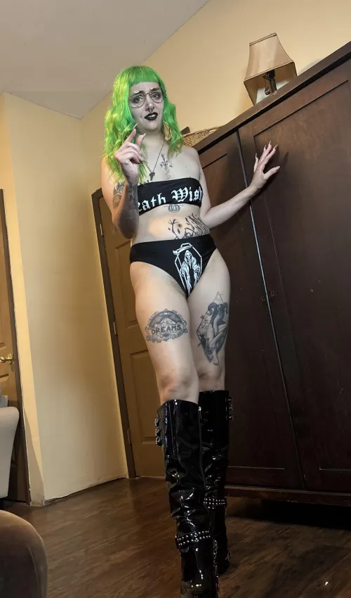 We both know that nub isn’t pleasing anyone. It belongs in panties, not in a pussy