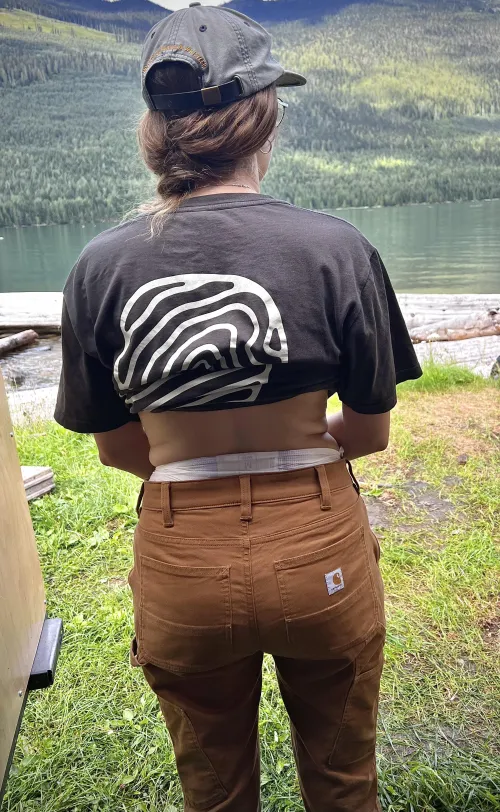 Camping and dips are a match made in heaven 😍