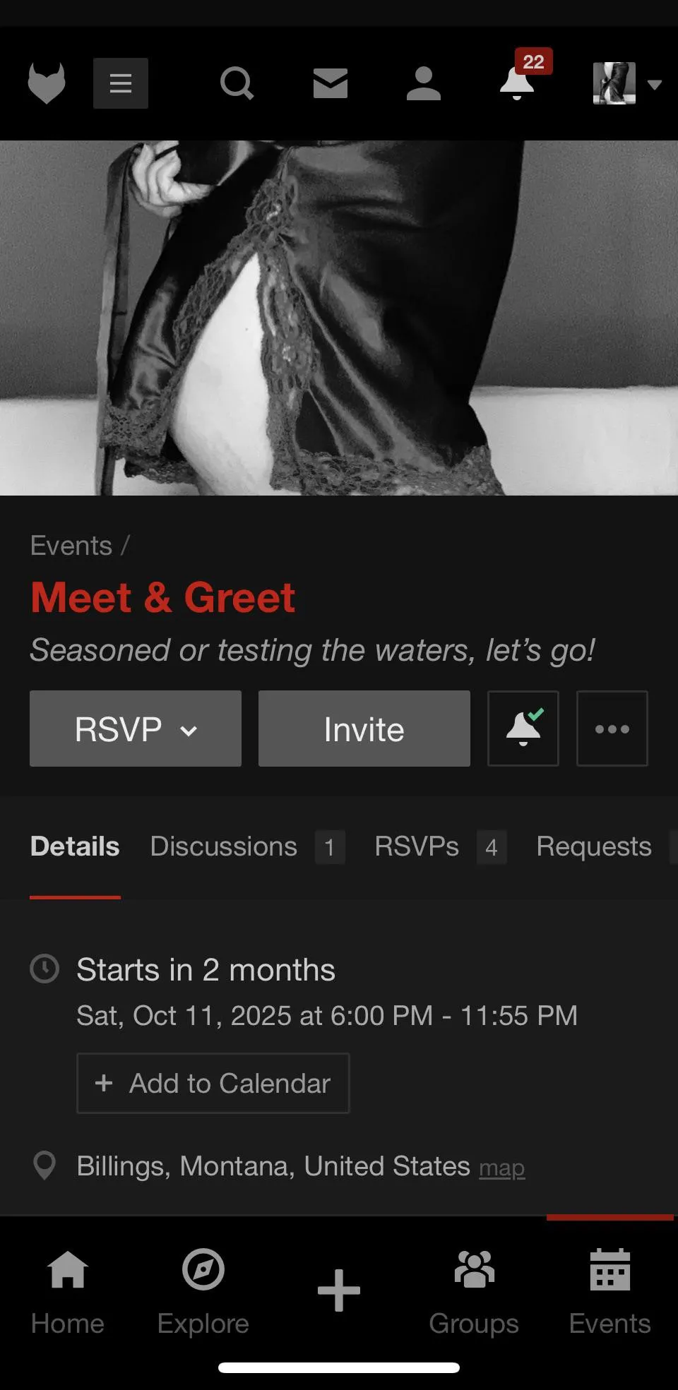 FET Event Created for our Meet & Greet⛓️