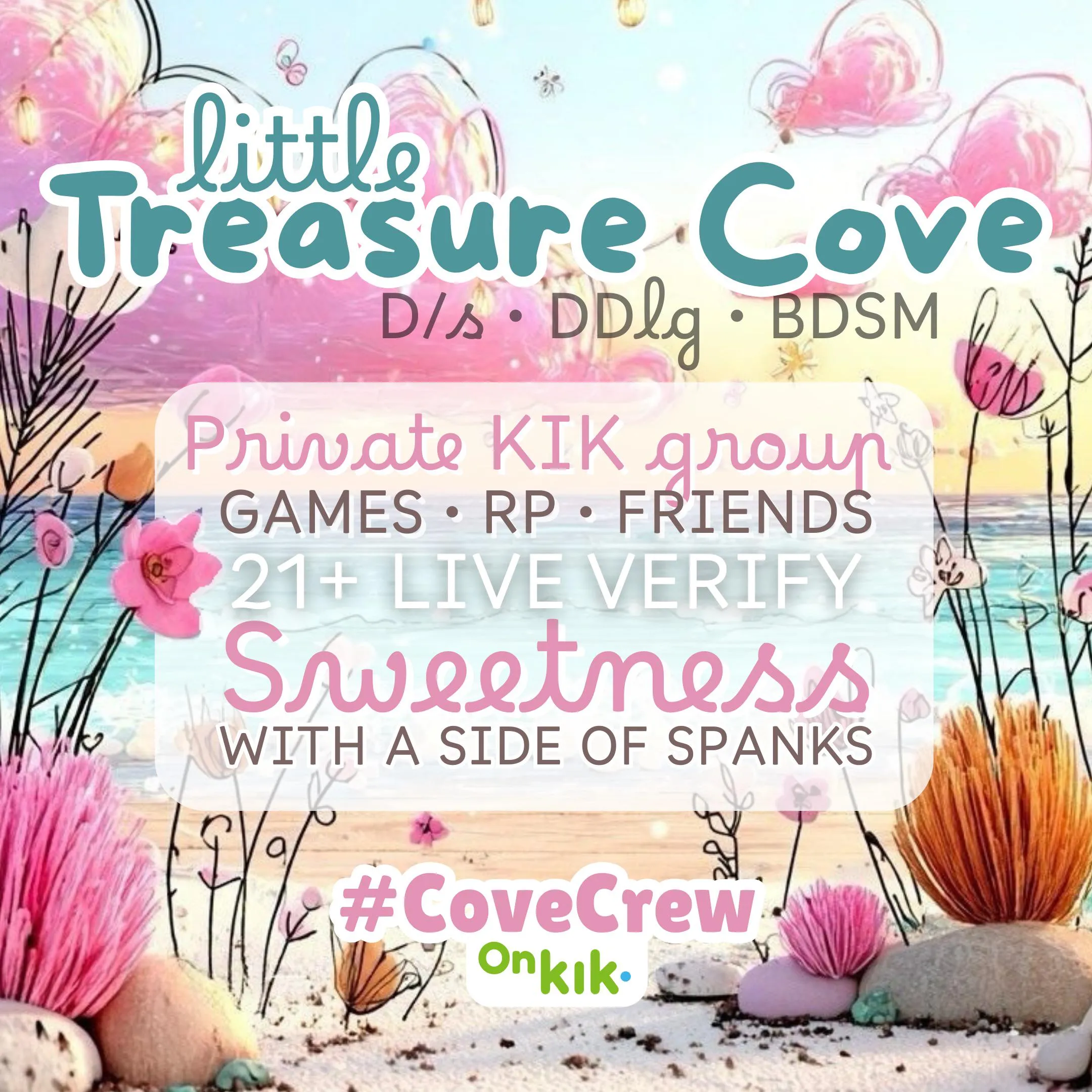 Find us on Kik #CoveCrew