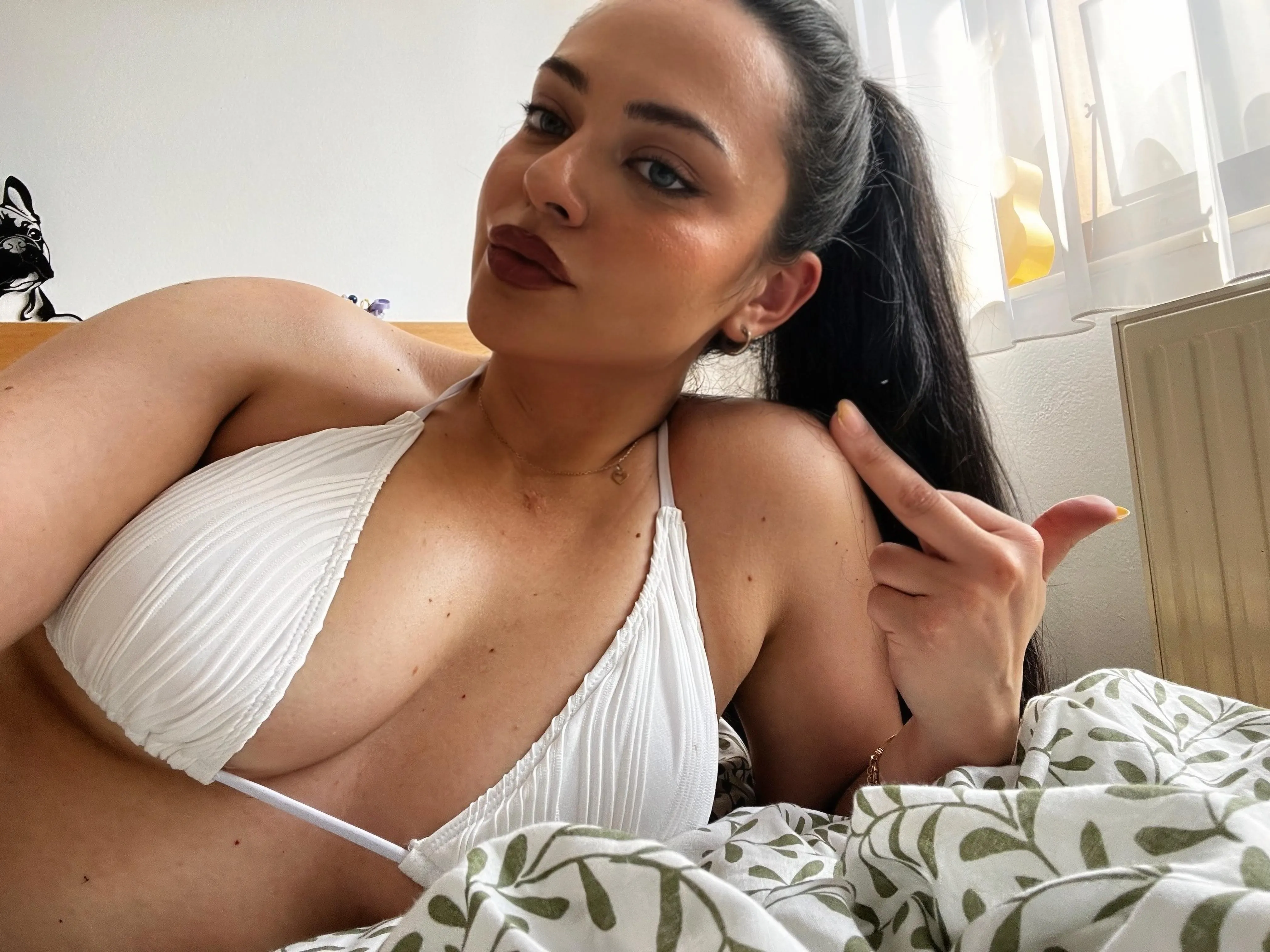 I could show you mercy, but making you twitch and watching you whimper as you send is far too sweet.