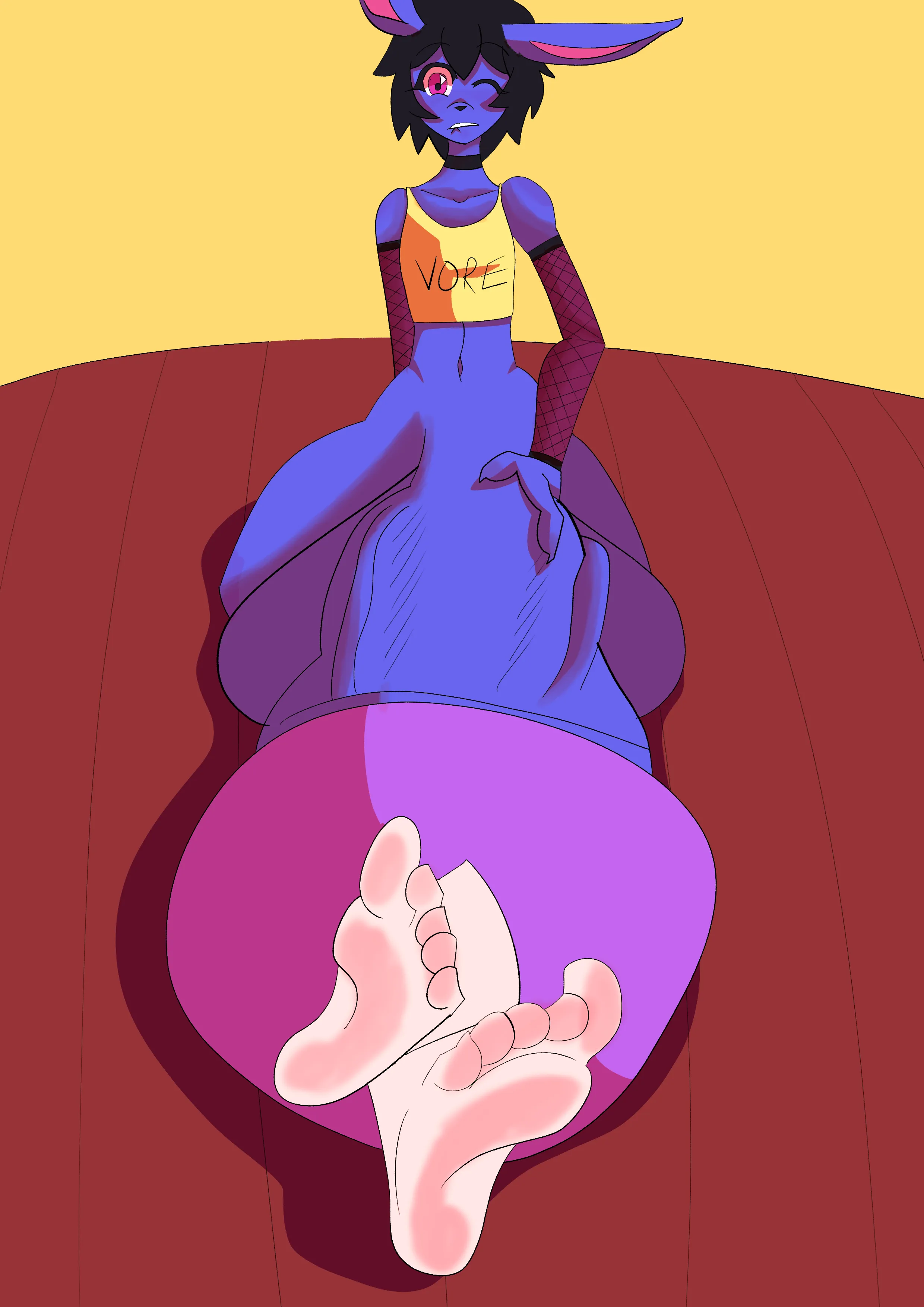 Rez vore (art and rez by me)