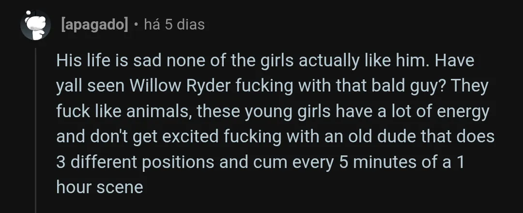 Before you call me a coomer, I want to refute this user and understand the reason for the gratuitous hate on this sub.