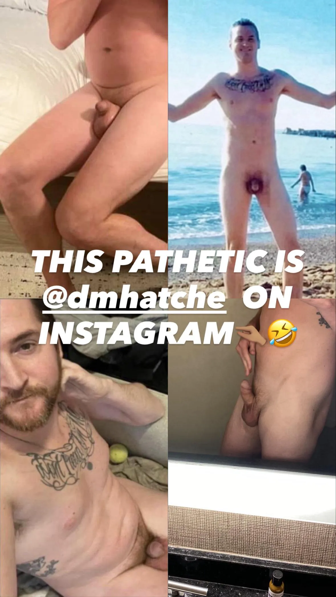 Can you destroy this pathetic guy? Look at that micro penis 🤣🤣🤏🏽🤏🏽🤏🏽