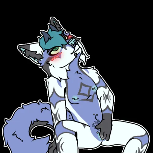 Enjoying myself (my sona)