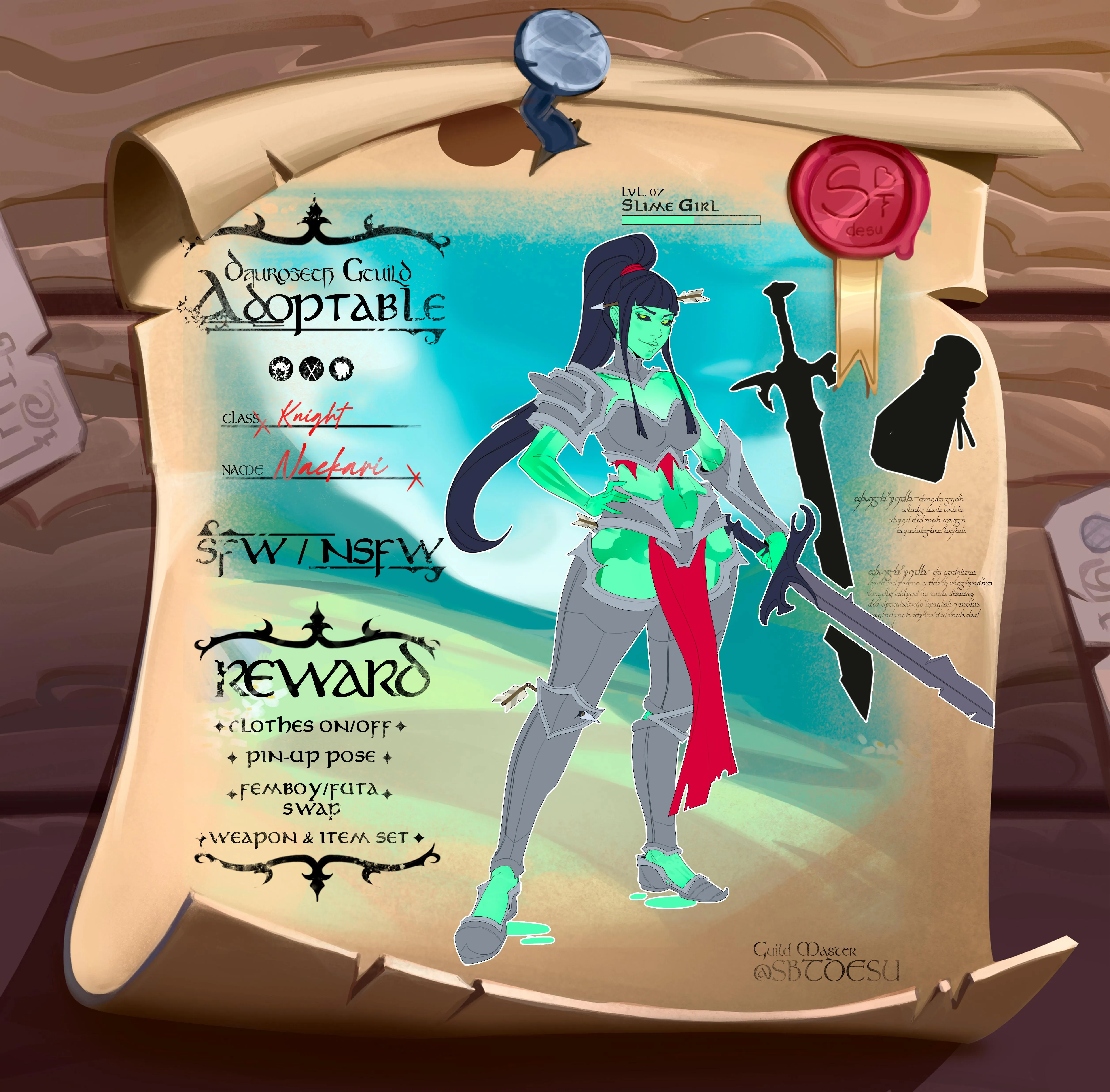 [For Hire] Hello! I do PinUp, OCs, FanArt, D&D, Furry and NSFW - DM me - 3/5 SLOTS