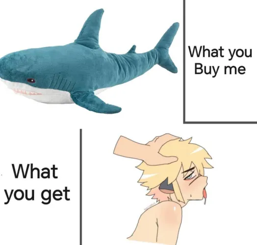 I smell blahaj everywhere