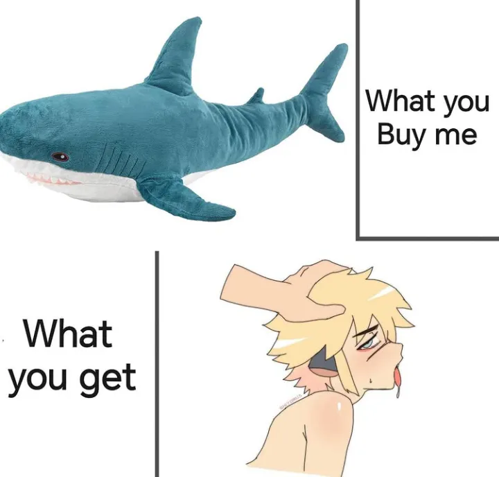 I smell blahaj everywhere