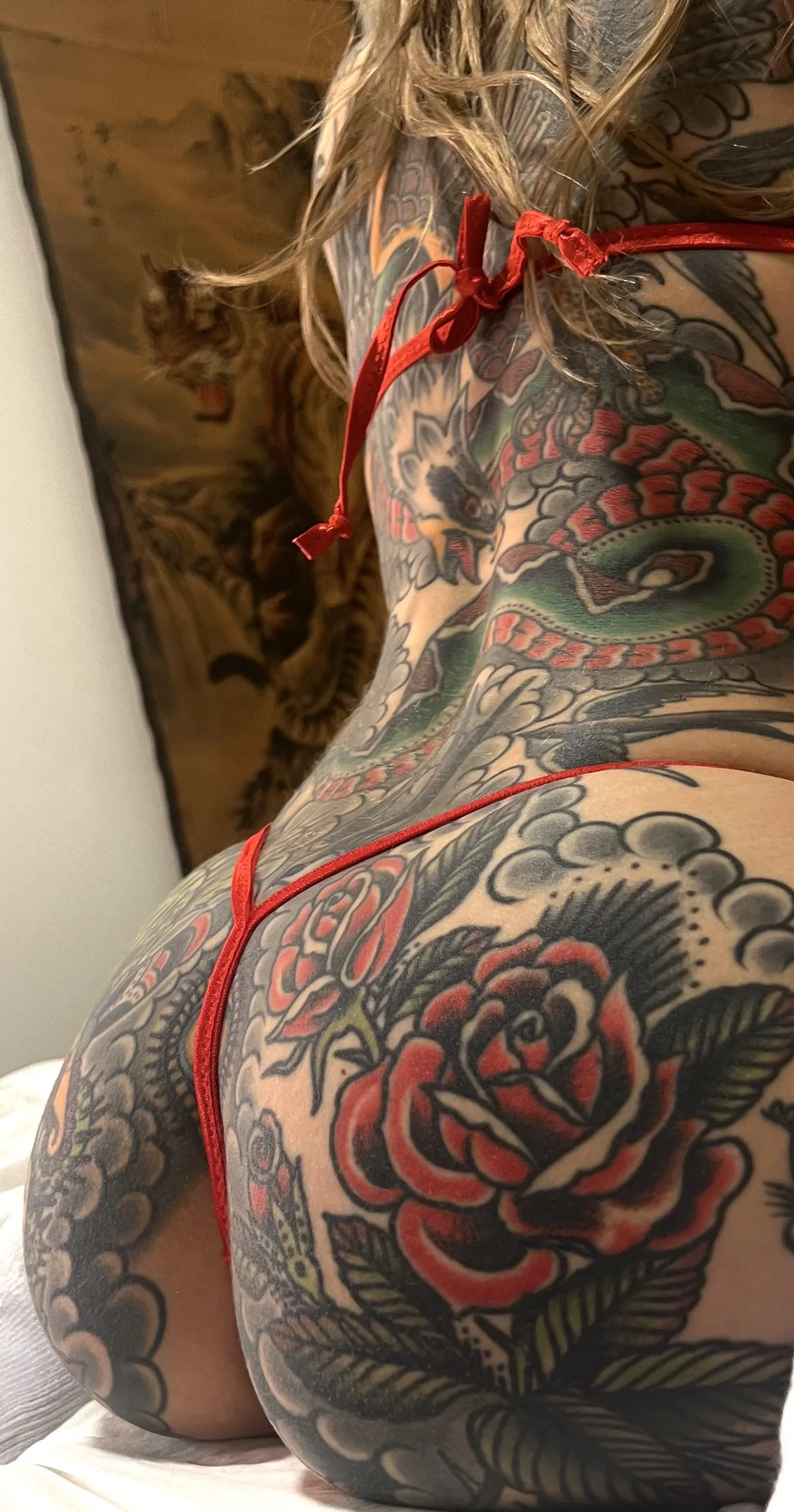 Just a little peek from behind