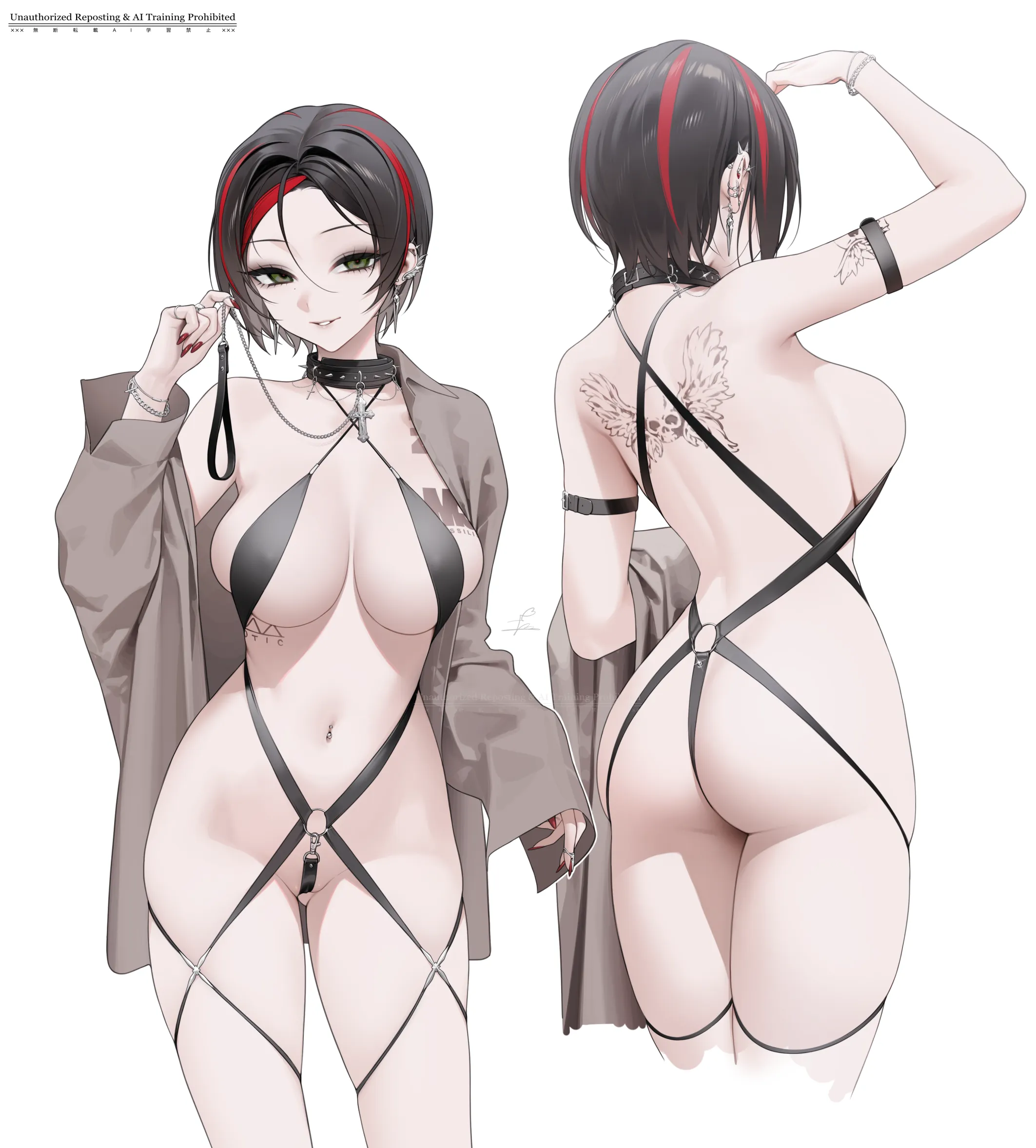 Leashed Crow (Ohisashiburi)