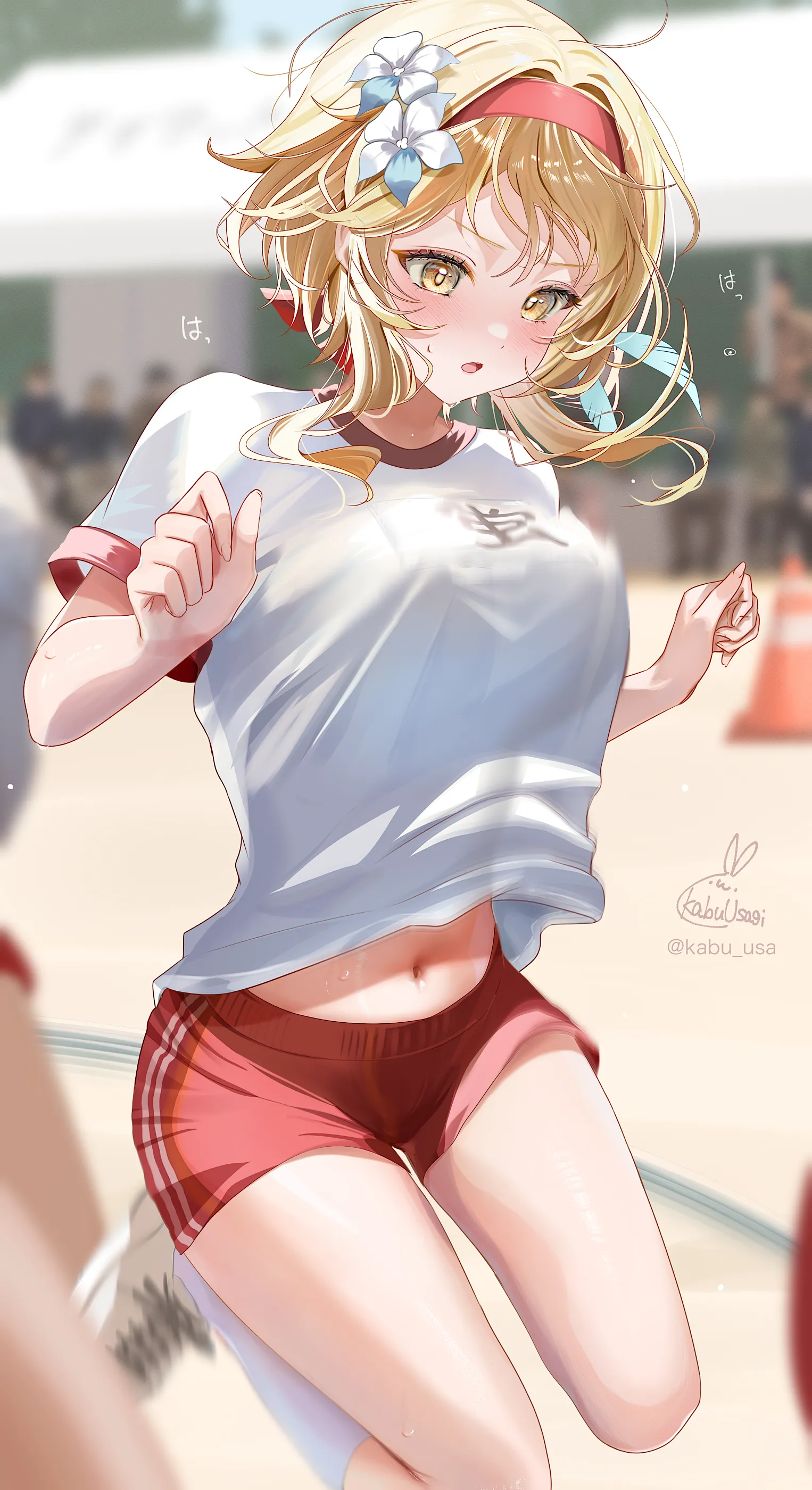 Lumine at sports festival (カブウサギ / kabu_usa)