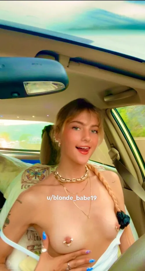 mondays are for titty drives ;)