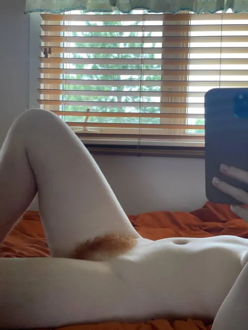 Sometimes I wake up and just stare at my bush and softly run my fingers through it