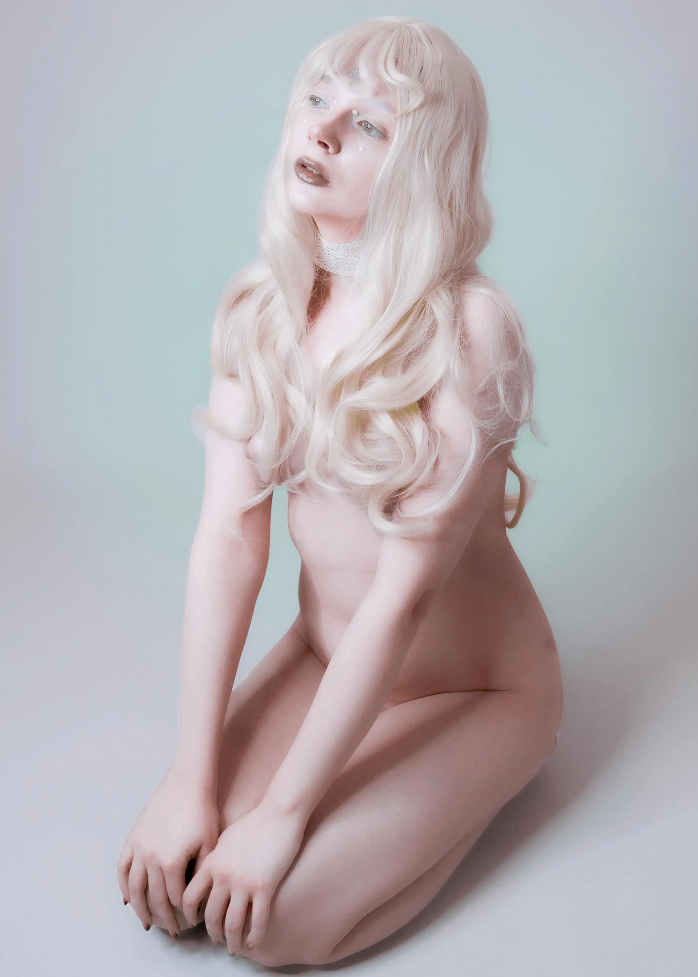 The only benefit of long hair is that I don't have to wear a bra