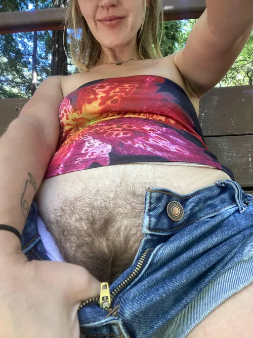 What do you call an unshaved girl?