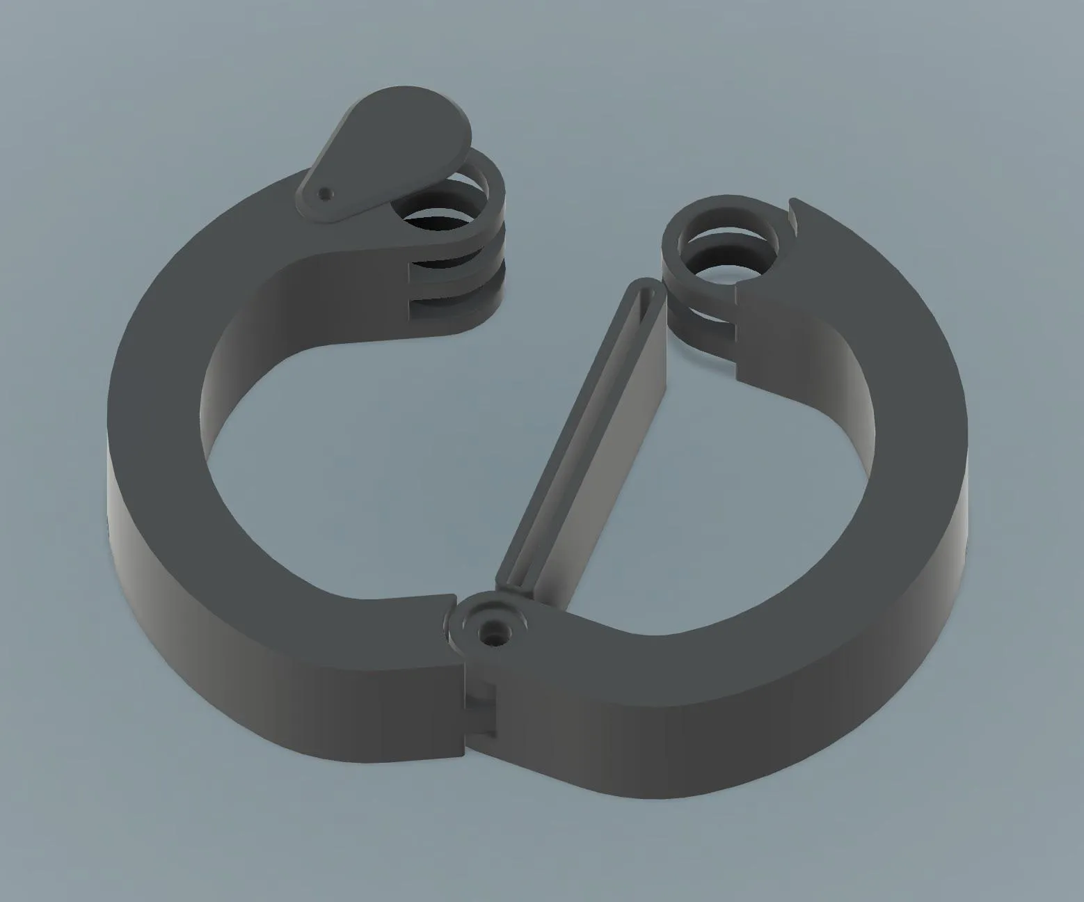 Wrist Cuffs with Ice Lock built in. For the self-bondage community!