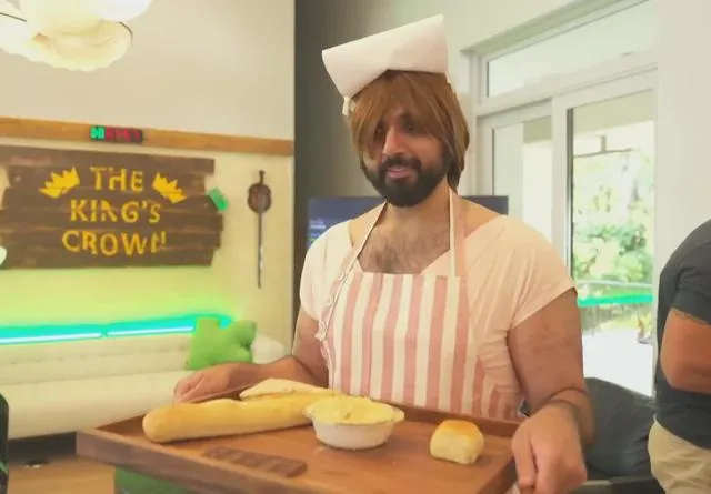 You look hungry to me. I tell you what - have a Baguette on me.