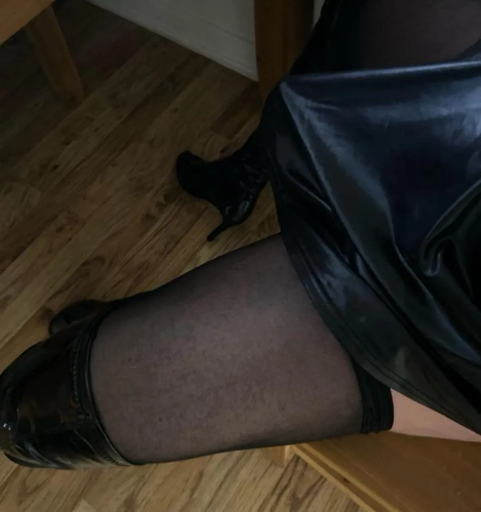 Little pvc/leather today
