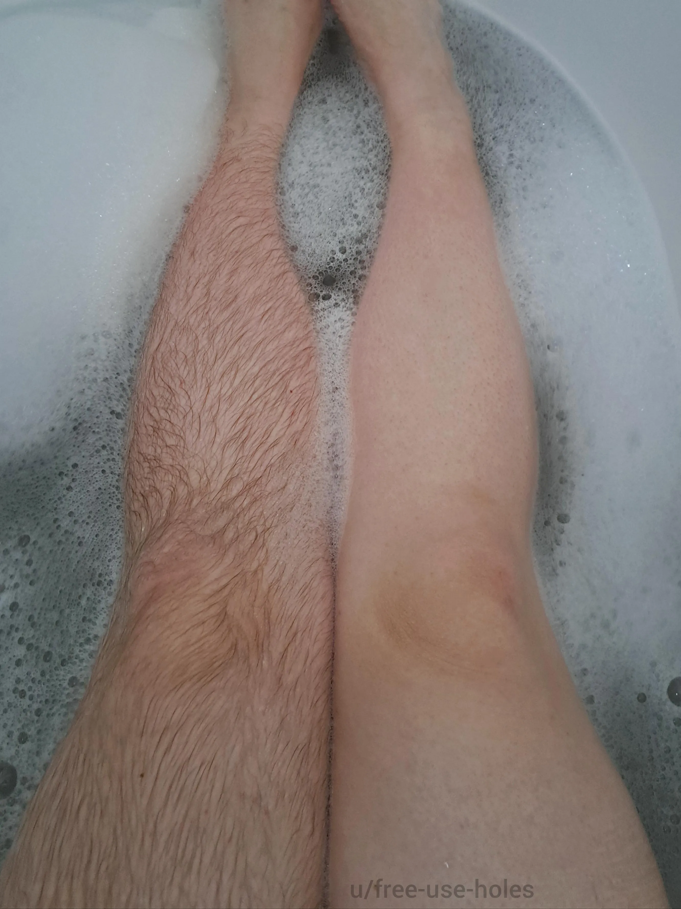 first time shaving my legs in... I don't even know how long, probably since before I came out 🙈 I feel so smooth and girly