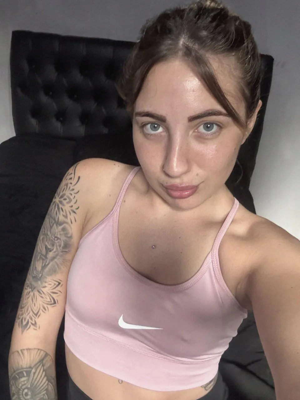 gym session or tease session you decide