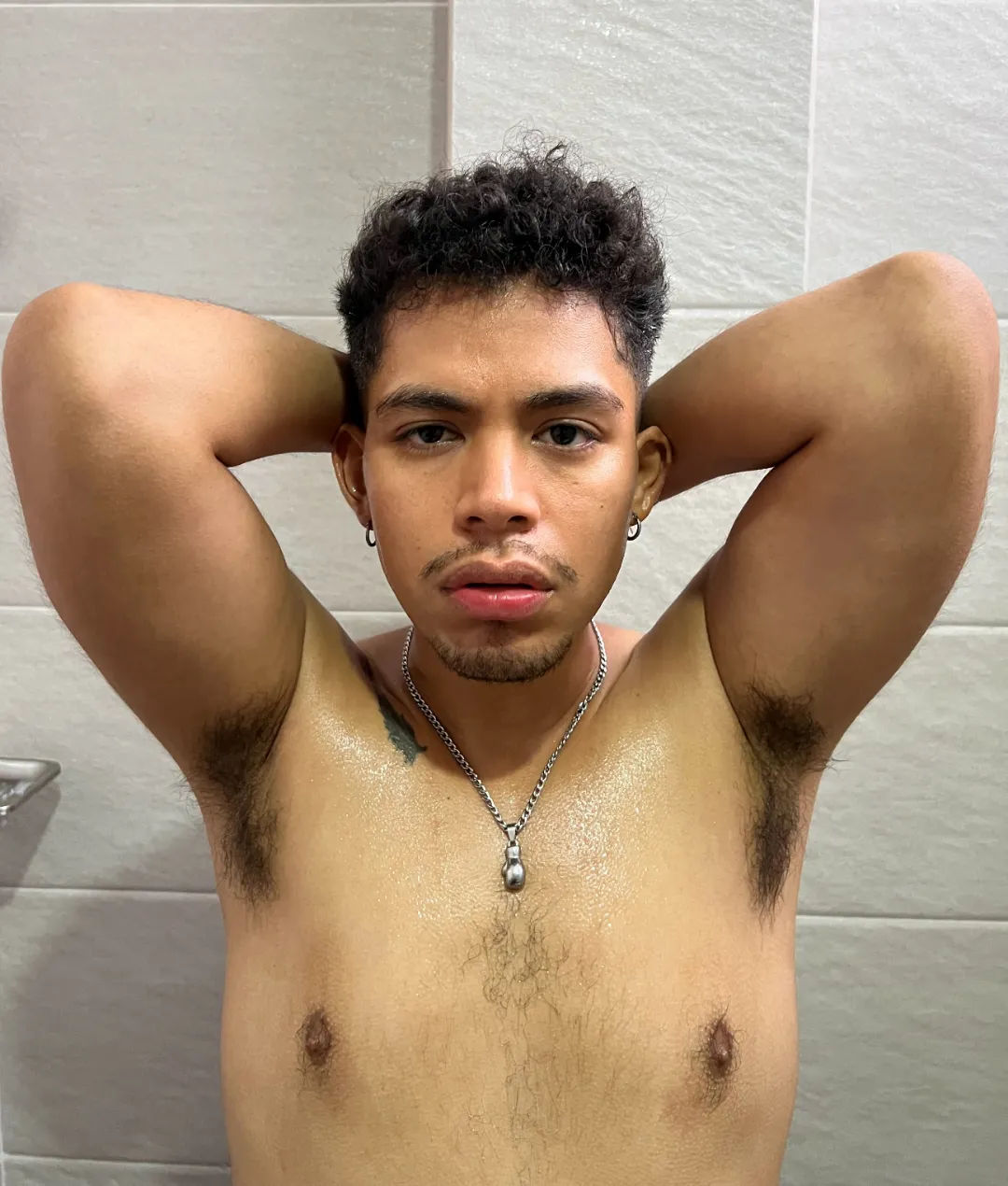 hot as hell, sweaty as fuck, ripe as shit…