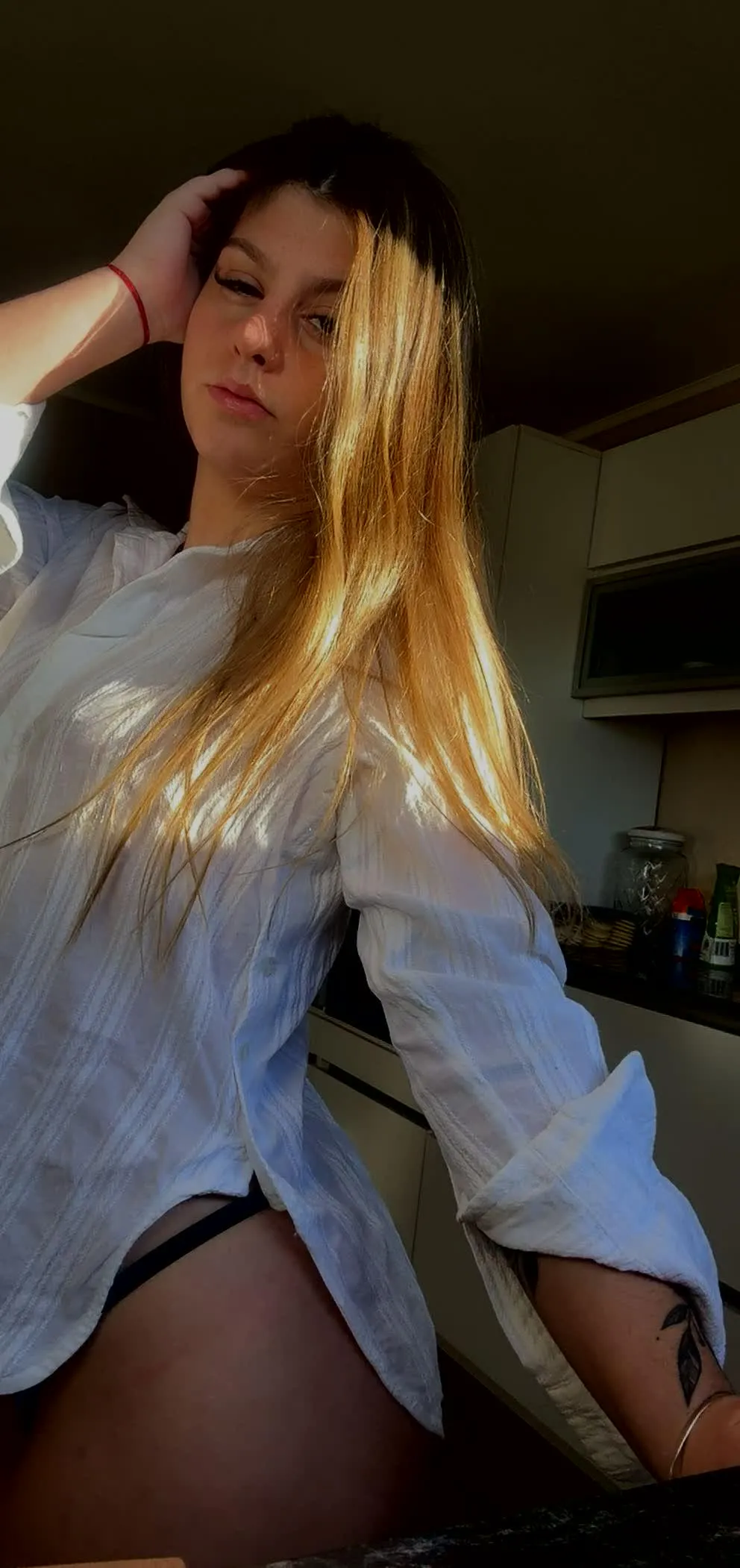 Last check before I move on: am I not sexy enough, or did he just not deserve the view?