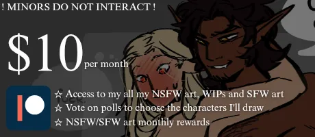 ☆ MY PATREON IS OPEN!! ☆